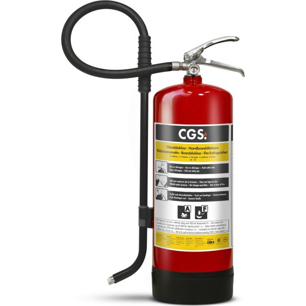 CGS fettavskiljare, 6L, FFE6CR-B, röd