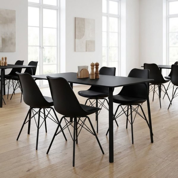 Alstad matbord | Svart