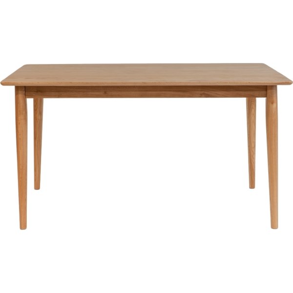 NordicLine matsalsset m. 6 stolar m. stoppning, ek