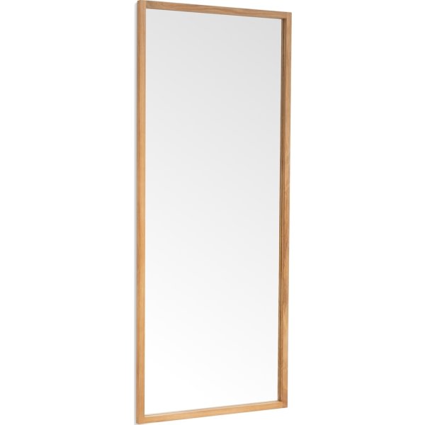 NordicLine Spegel, smal ram i ek, 50x120 cm