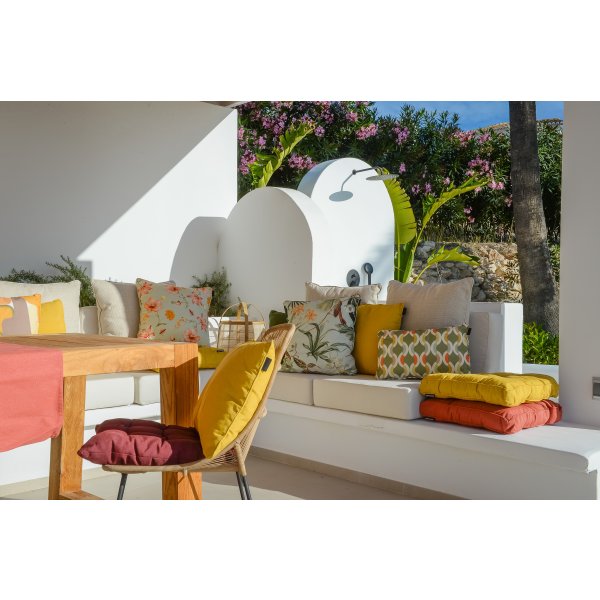 Grasse Outdoor+ Kudde 30x50 cm, Grön/natur