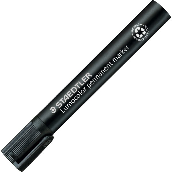 Staedtler Lumocolor 350 märkpenna, snedskuren, per