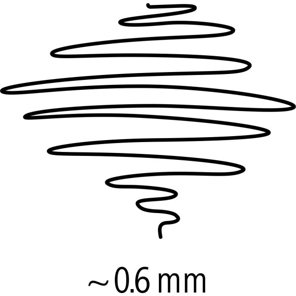Staedtler Lumocolor 316 Märkpenna F, icke-permanen
