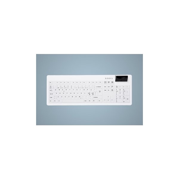 Contour trådlöst medicinskt tangentbord, vit