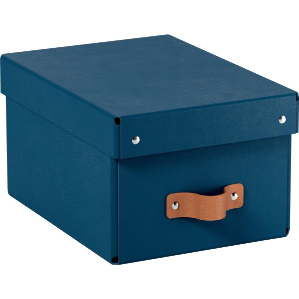 Leitz Puro Box med lock | S | Blå | 2 st.