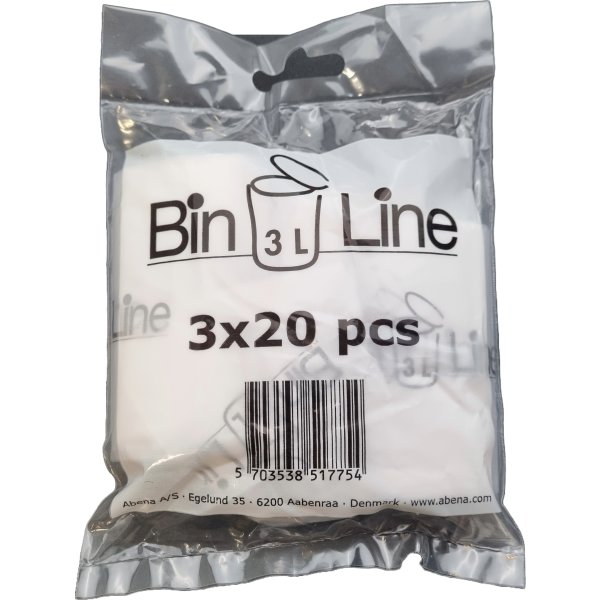 Soppåsar m/stjärnbotten 3L, 29x35cm, 10my, Klar