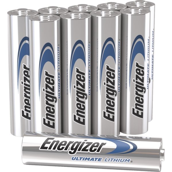 Energizer Lithium Standard AAA-batteri, 10 st.