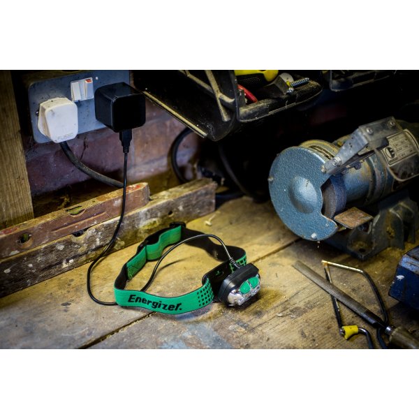 Energizer laddningsbar industriell pannlampa 400lm