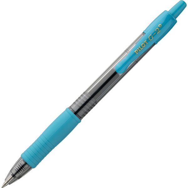 Pilot G-2 Plus Rollerball | M | Ljusblå