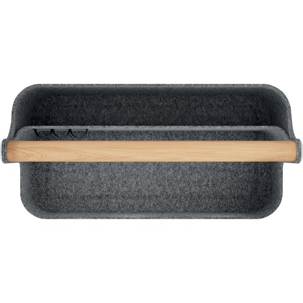 Leitz Skrivbordsorganisatör | Bärbar | Grå filt