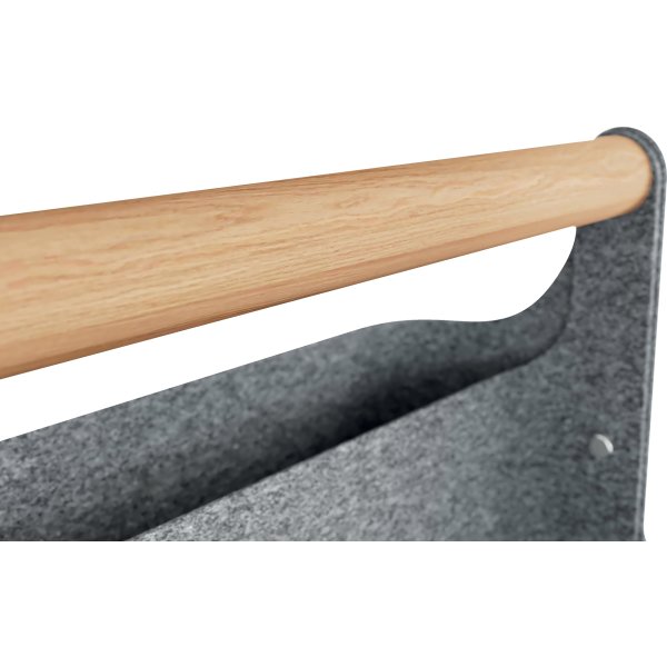 Leitz Skrivbordsorganisatör | Bärbar | Grå filt