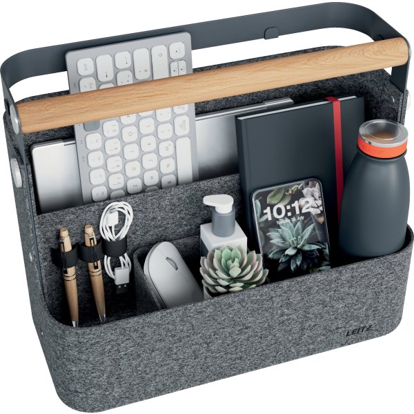 Leitz Skrivbordsorganisering | Häng. | Grå filt