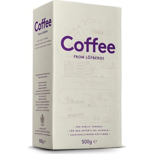 Kaffe LÖFBERGS Mellan Eko/FT Brygg 500g