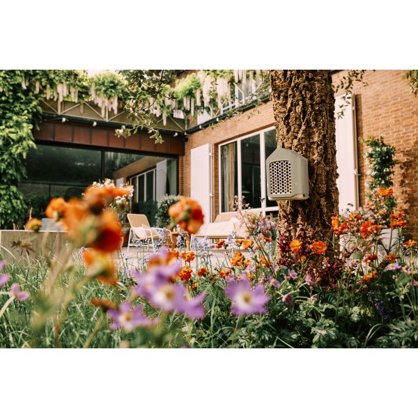 Elho Cosy Insektshotell, 18 cm, mushroom beige