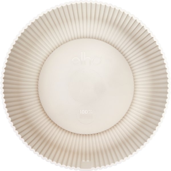 Elho Vibes Bowl Blomkruka, 25 cm, linen white