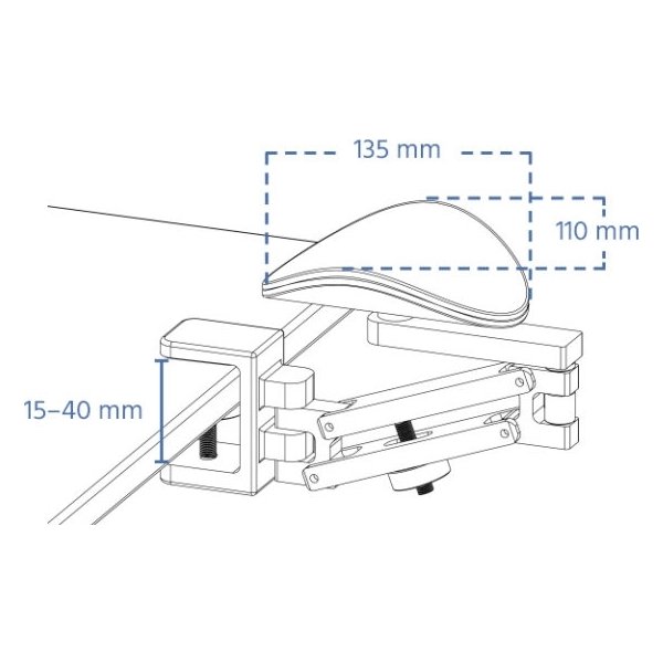 Mousetrapper Dynamic Underarmsstöd