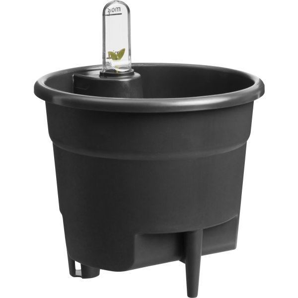 Elho Självbevattningsinsats för krukor, svart 13cm