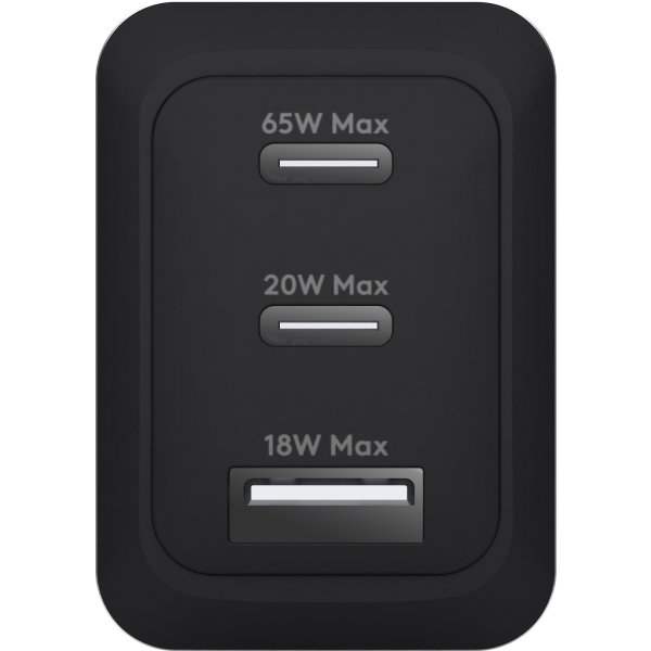DBRAMANTE1928 Väggladdare, 2xUSB-C 65W + 1xUSB