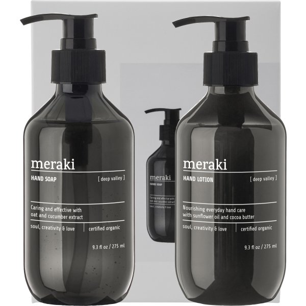 Meraki Presentask Handtvål och Lotion, Deep Valley