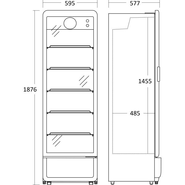 Scancool Displayerkyl - DC380BD