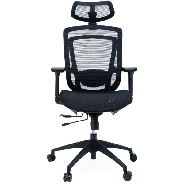 Severo kontorsstol, mesh, svart