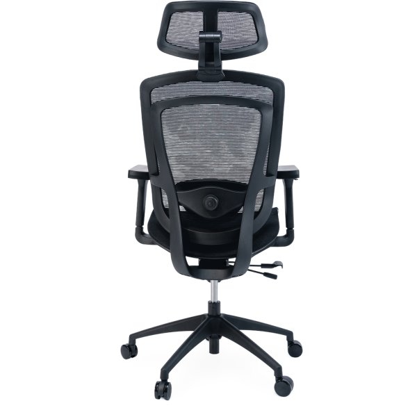 Severo kontorsstol, mesh, svart