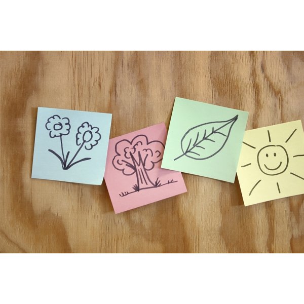 UPM Notes | 75x75 mm | Pastellgul