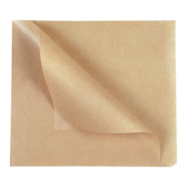 Hamburgerficka pap brun 16x15cm 1000/fp