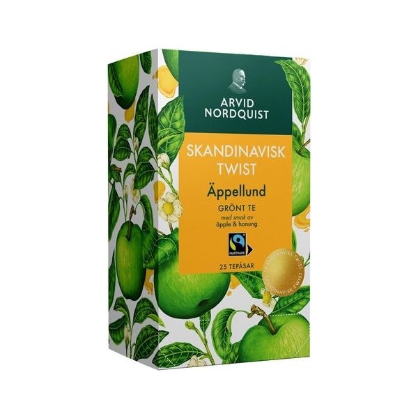 Te Fair ARVID.N Äppellund grönt te 25/fp
