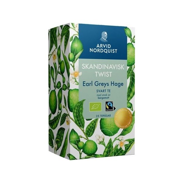 Te Fair ARVID.N Earl Grey Hage 25/fp