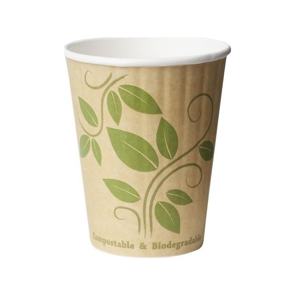 Pappersbägare DUNI 35cl 35/fp