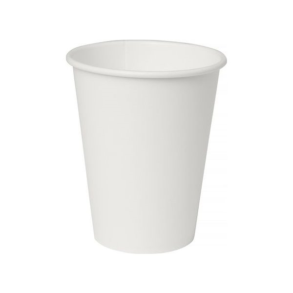 Pappersbägare DUNI 35cl vit 50/fp