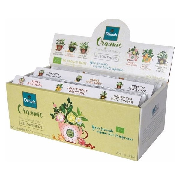 Te DILMAH Sortimentslåda 6 smaker 60/fp