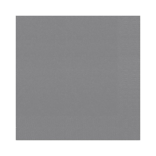 Servett 3-lags 33x33cm granitgrå 125/fp
