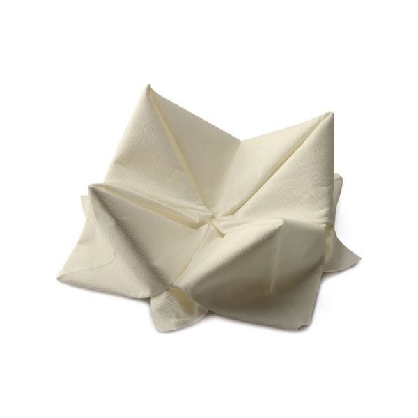 Servett 3-lags 33x33cm vanilj 125/fp