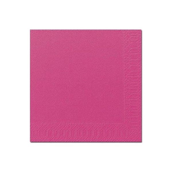 Servett 3-lags 33x33cm rosa 125/fp