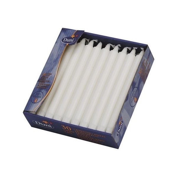 Kronljus DUNI 250mm vit 30/fp