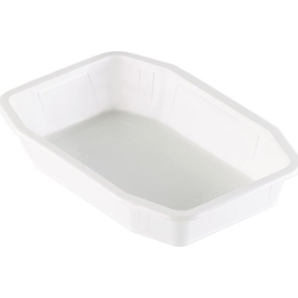 DUNIform 1-f PP 840ml vit 328/fp