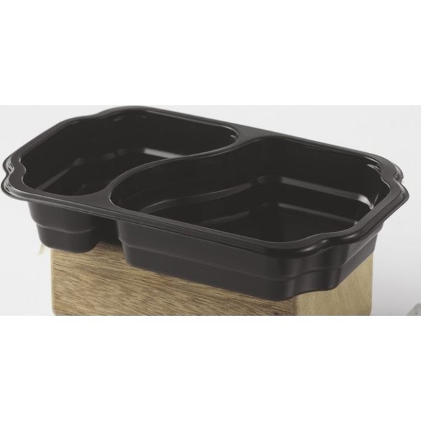 DUNIform 2-fack takeaway PP svart 246/fp