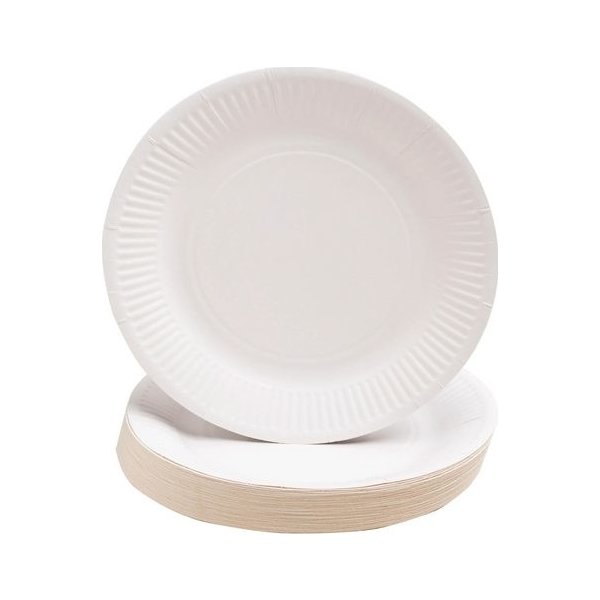Tallrik EXACOMPTA papper 23cm 50/fp