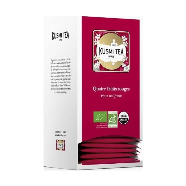 Te KUSMI Eko Four red fruits 25/fp