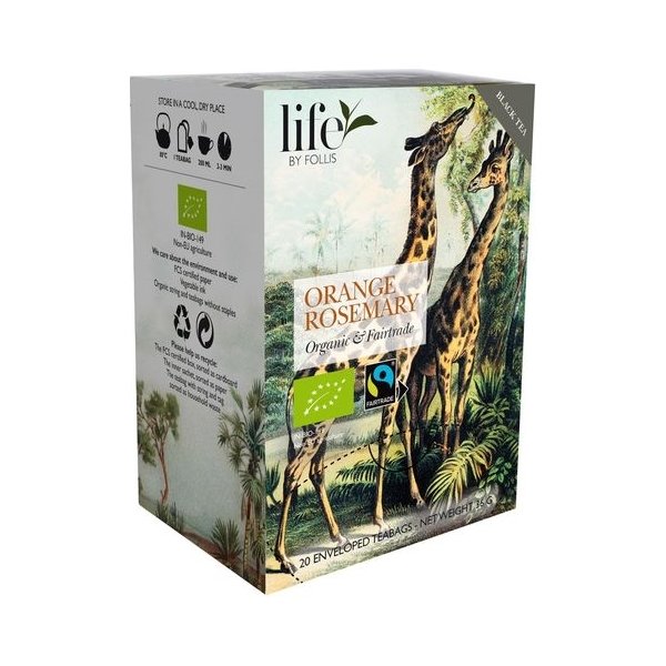 Te LIFE BY FOLLIS Apelsin rosmarin 20/fp