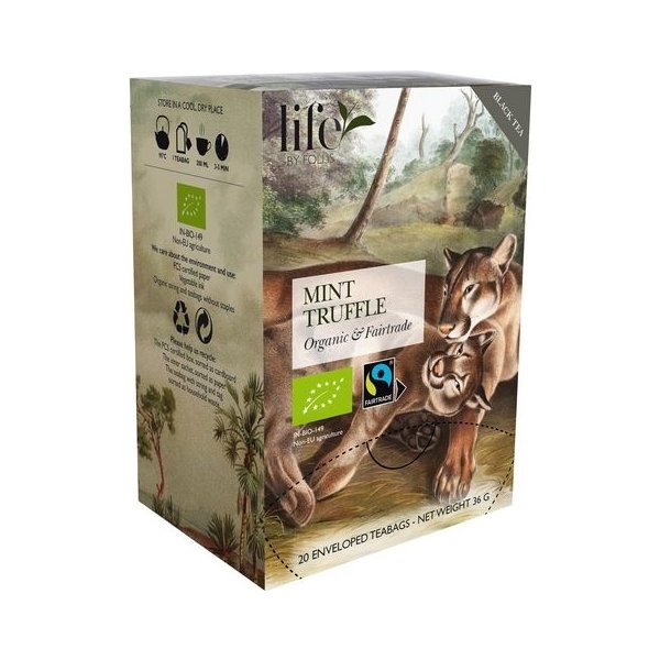 Te LIFE BY FOLLIS Mint tryffel 20/fp