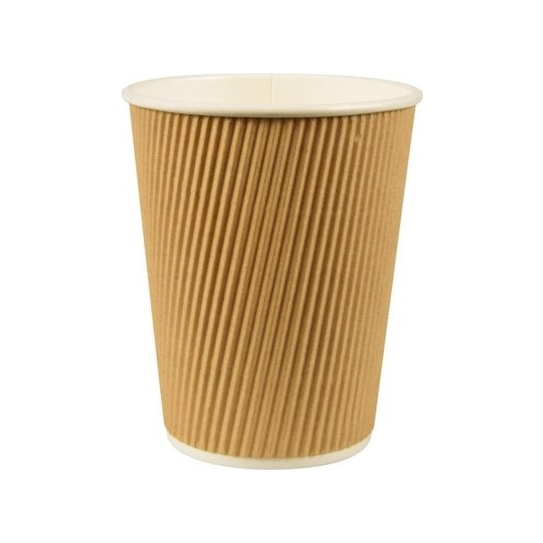 Pappersbägare PURE 20cl RippleWall 25/fp