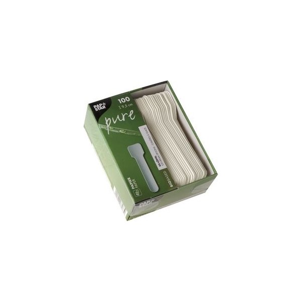 Glassked papper 95mm vit 100/fp