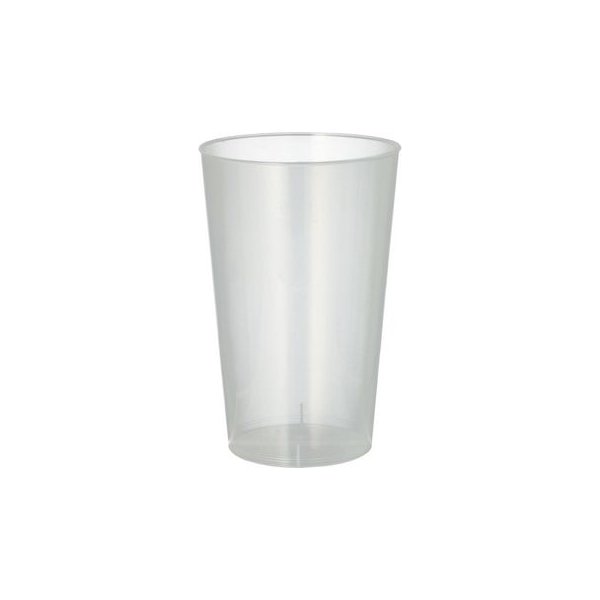 Plastglas återanvändbara 30cl 25/fp