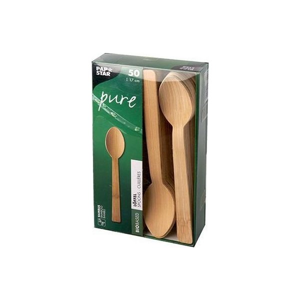 Bestick Sked PURE bambu 17cm 50/fp