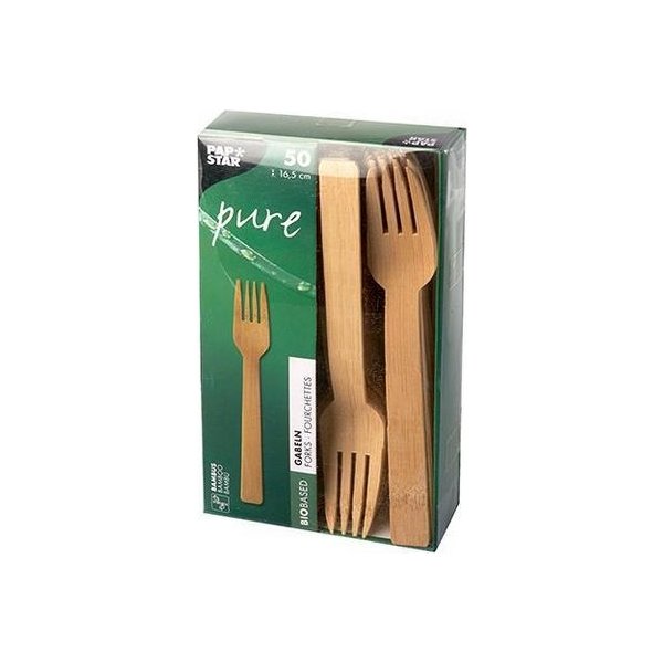 Bestick Gaffel PURE Bambu 16,5cm 50/fp