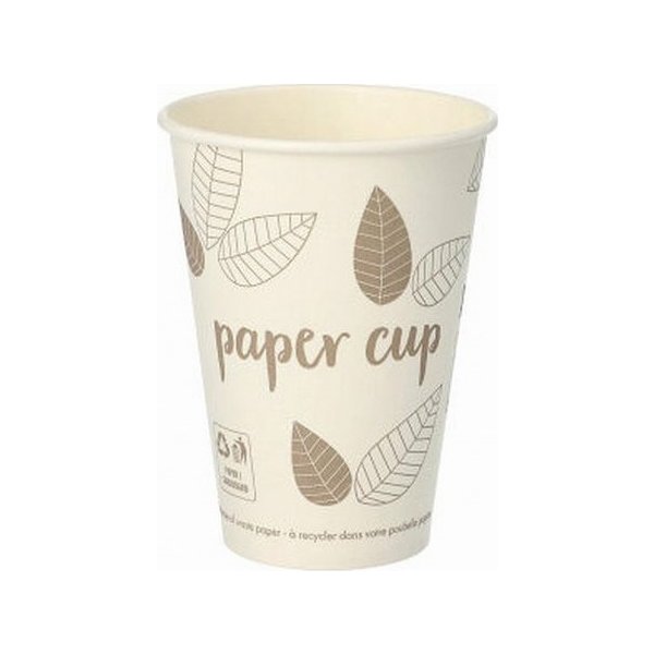 Pappersbägare PURE Zero 18cl 80/fp