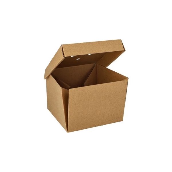 Matlåda PAPSTAR 130x130x100mm 20/fp